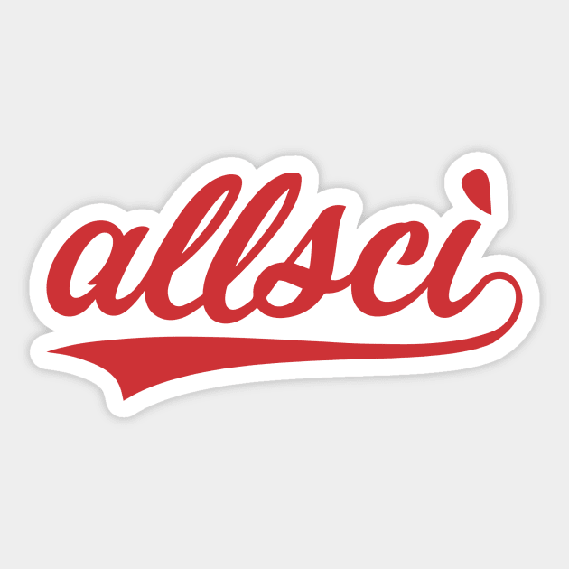 Allscì Sticker by The Metafox Crew Shop